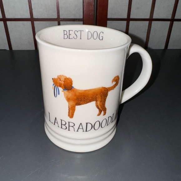 Labradoodle Best Dog Lover Coffee Tea Cup Mug Julianna Swaney Fringe Studio Pup - Picture 1 of 8